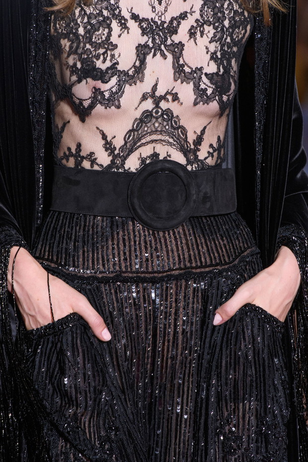 Zuhair Murad haute couture jesień-zima 2016/2017 - detale, fot. Imaxtree