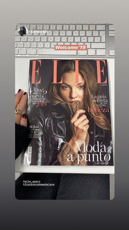 Frąckowiak w hiszpańskim ELLE