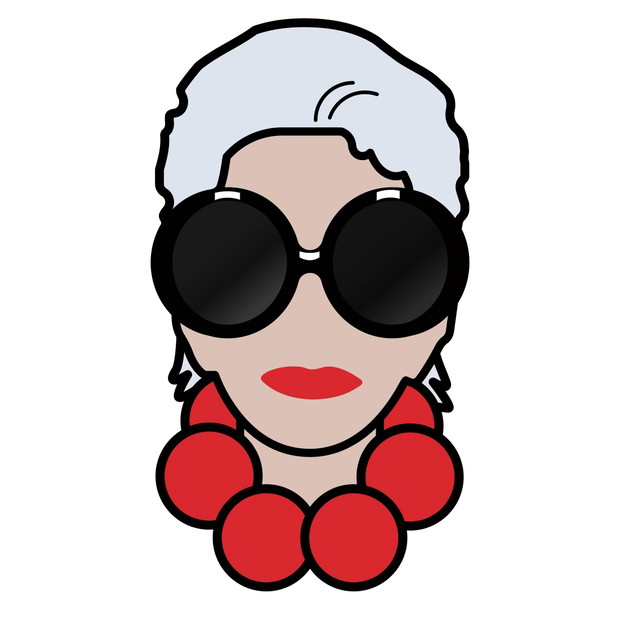 Iris Apfel ma swoje emoji!