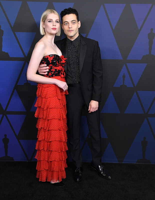 Lucy Boynton i Rami Malek na 10th Annual Governors Awards, 18.11.2018.