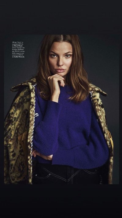 Magda Frąckowiak w ELLE Spain
