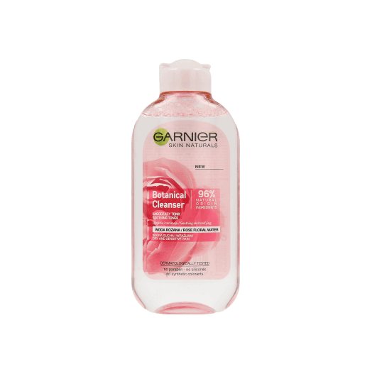 GARNIER BOTANICAL CLEANSER tonik łagodzący z wodą różaną skóra sucha i wrażliwa, 13,49 zł