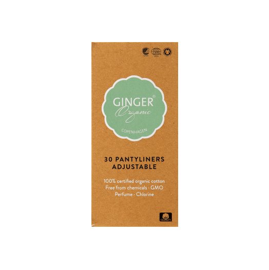 GINGER ORGANIC wkładki elastyczne, 19,99 zł