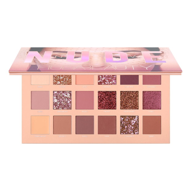 Palety cieni w odcieniach nude, Huda Beauty, The New Nude Palette, 289 zł