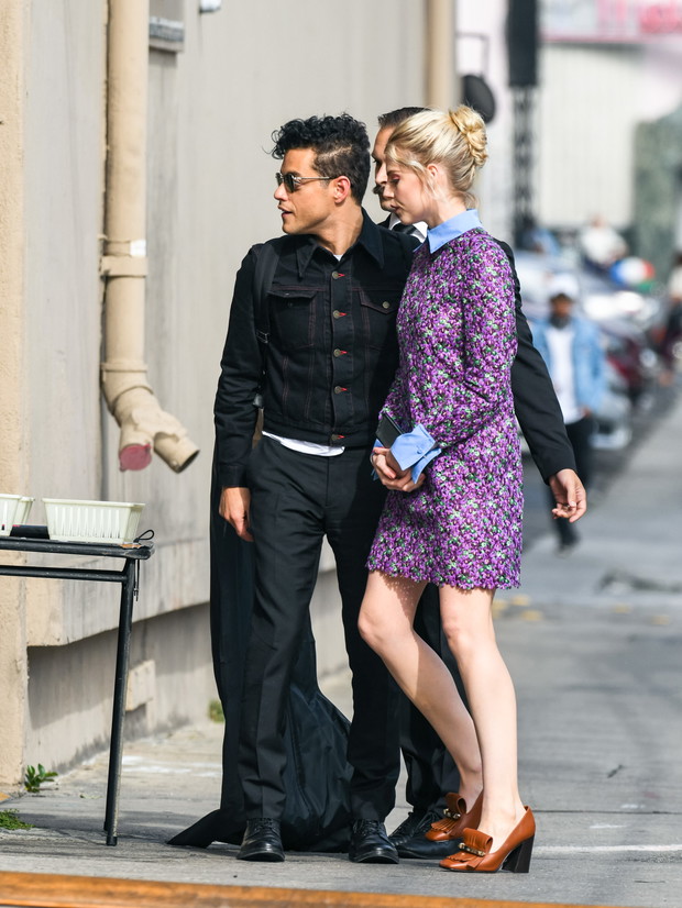Rami Malek z dziewczyną