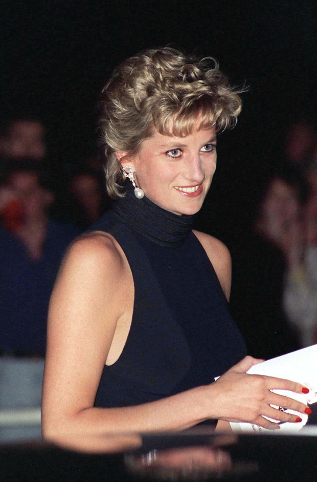 Księżna Diana na gali charytatywnej, 1995 rok