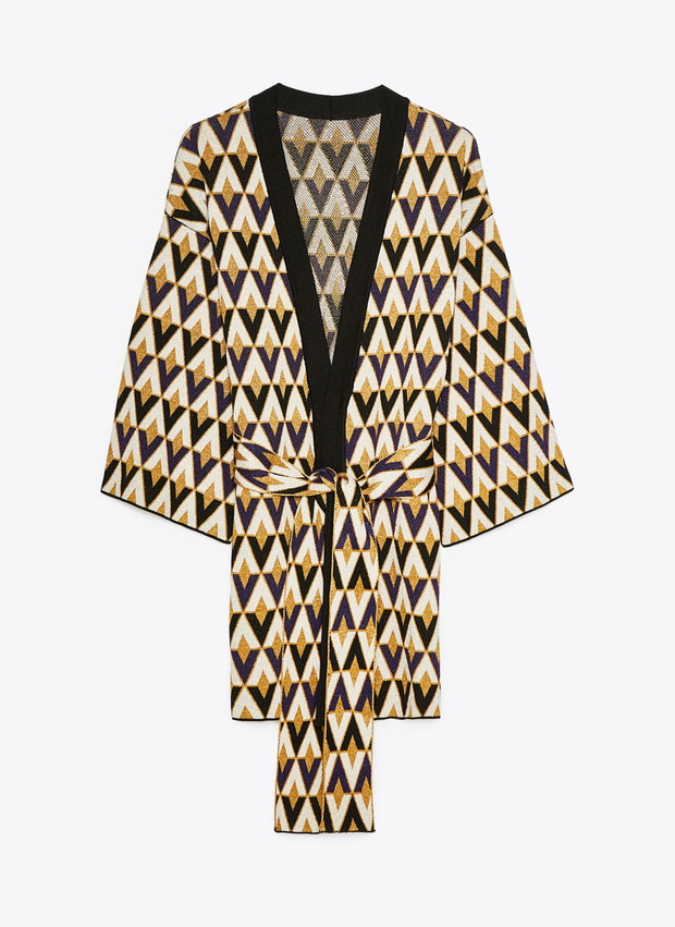 Żakardowe kimono, Uterque 565 zł