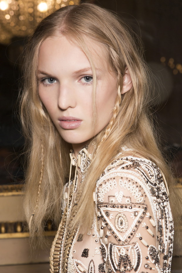 Modne fryzury - trendy 2017, pokaz Roberto Cavalli