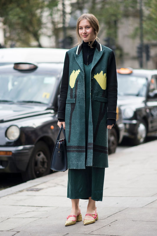 Modne płaszcze - street fashion jesień-zima 2016/2017