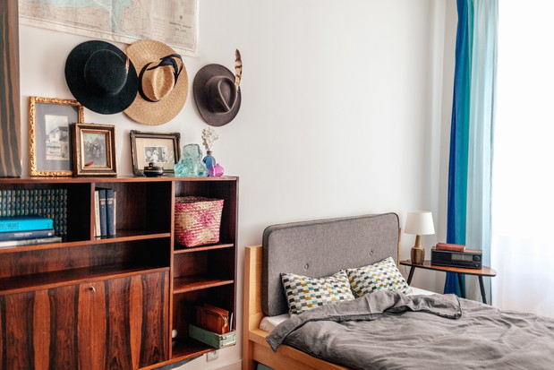 Wnętrze tygodnia: Poznań - barwne i przytulne 48 m2 w starej kamienicy