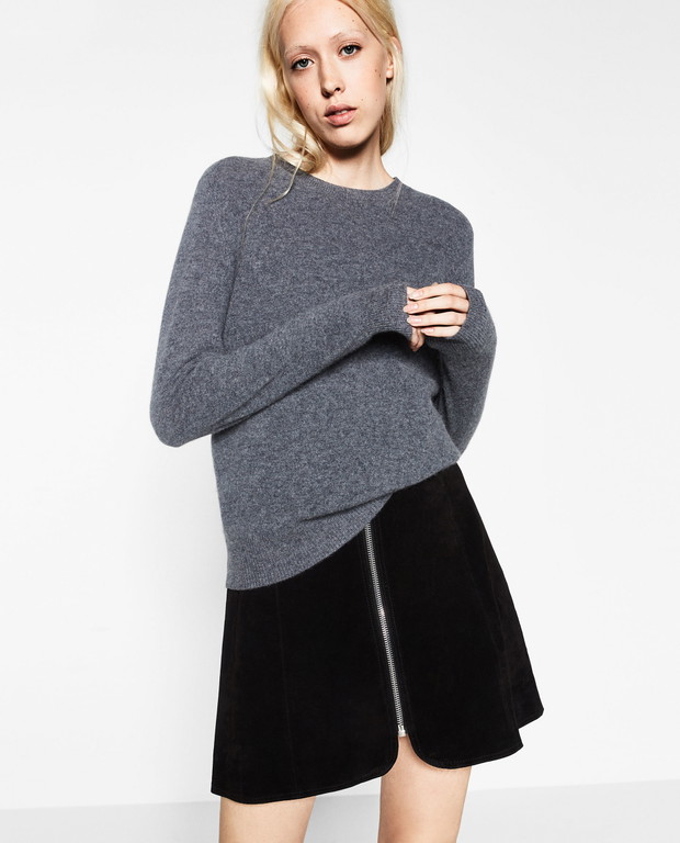 Kaszmirowy sweter do 500 złotych: Zara, 359 zł