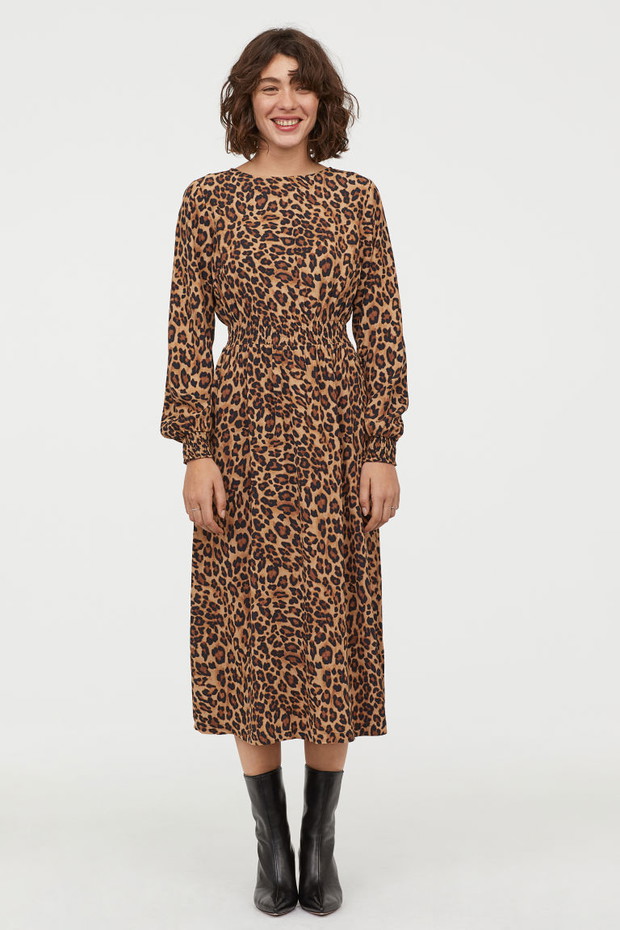 Sukienka w cętki H&M