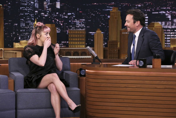 Maisie Williams w programie Jimmy