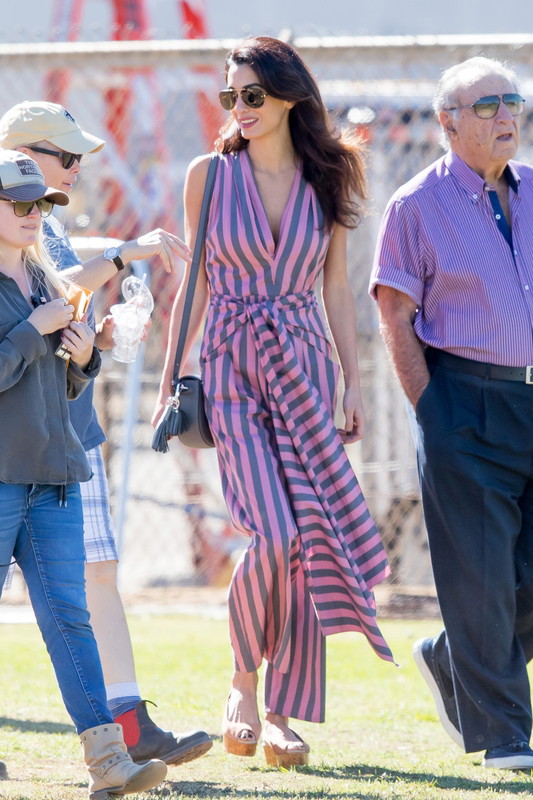 Amal Clooney w Los Angeles, 21