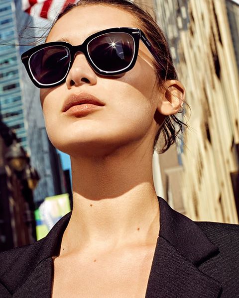 Bella Hadid w kampanii DKNY wiosna-lato 2017