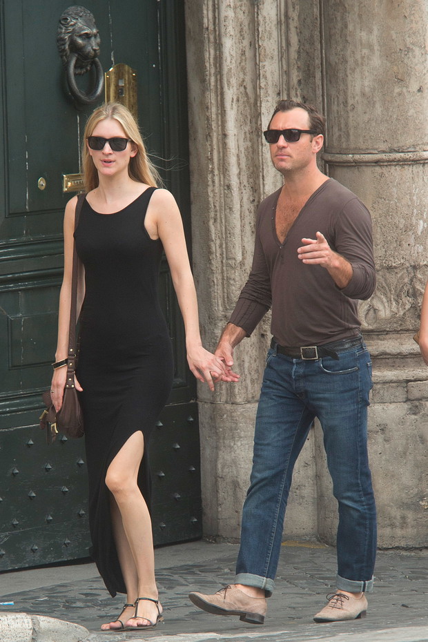 Jude Law i Phillipa Coan, 2015 rok.