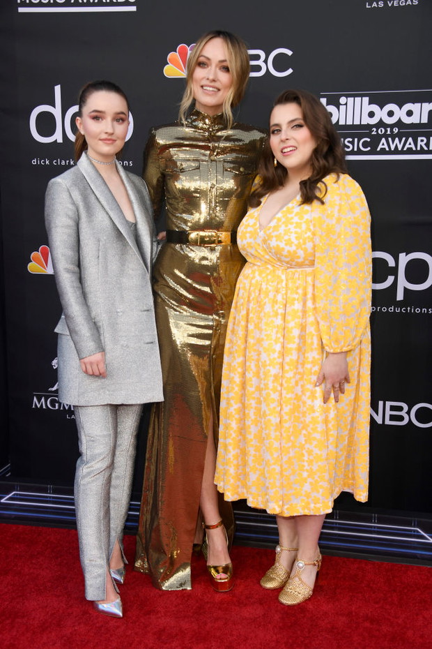 Kaitlyn Dever, Olivia Wilde i Beanie Feldstein na gali Billboard 2019