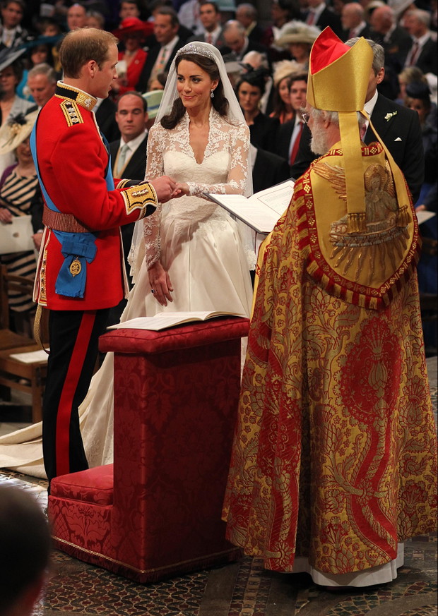Kate Middleton i książę William, 2011 rok.