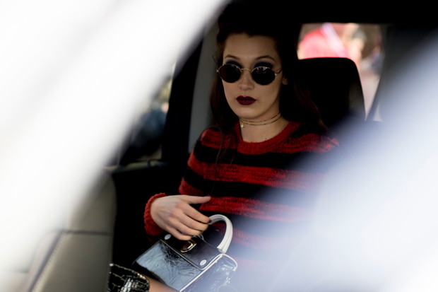 Street fashion: modelki off duty na New York Fashion Week AW17