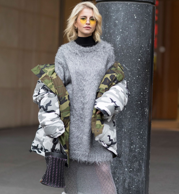 Street fashion: Paris Fashion Week haute couture wiosna 2017