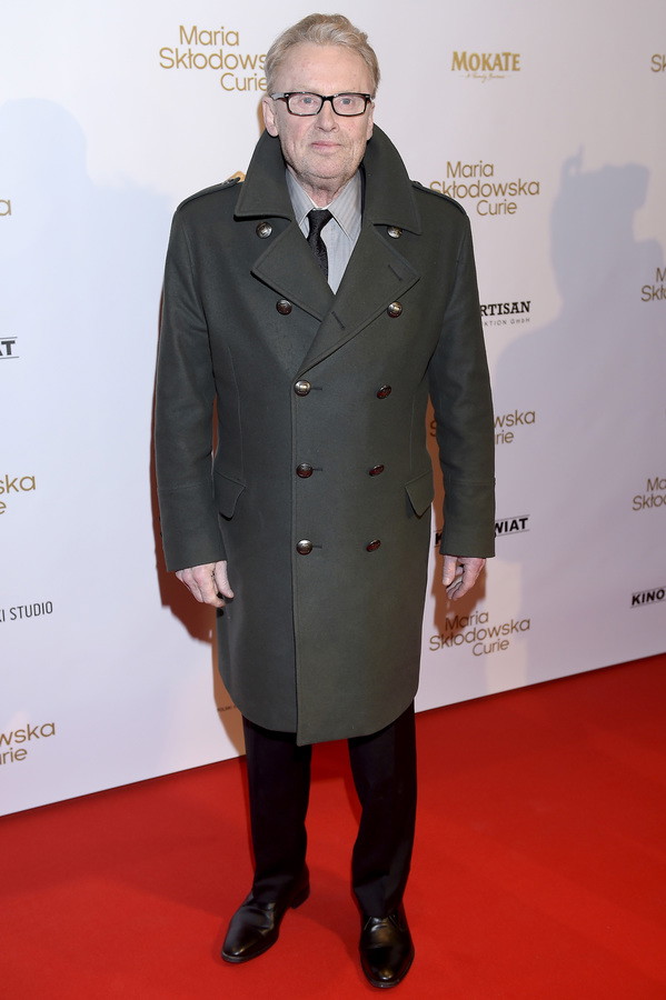 Daniel Olbrychski na premierze filmu Maria Skłodowska-Curie