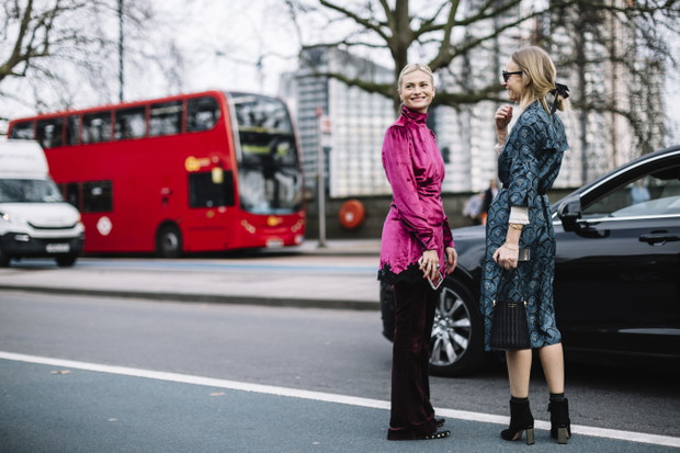 Street fashion: London Fashion Week jesień-zima 2017/2018