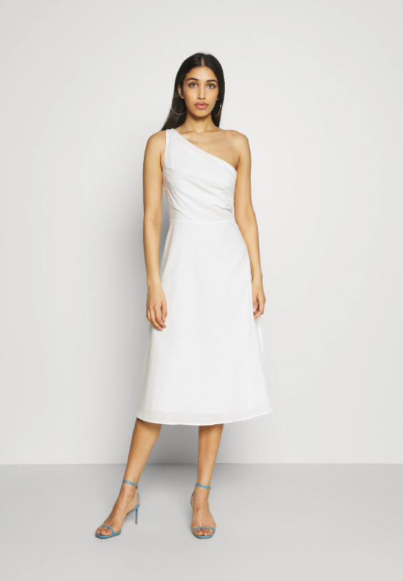 Sukienka na poprawiny NA-KD, Blend deep back dress, 229 zł