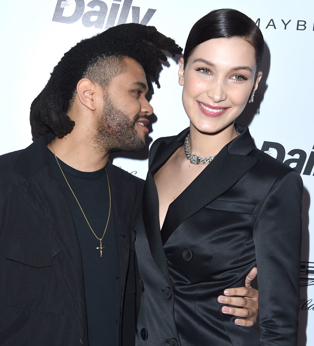 Bella Hadid i The Weeknd, 2016 rok.
