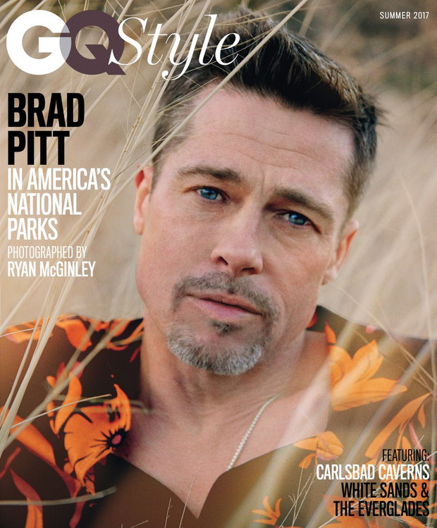 Brad Pitt na okładce GQ Style