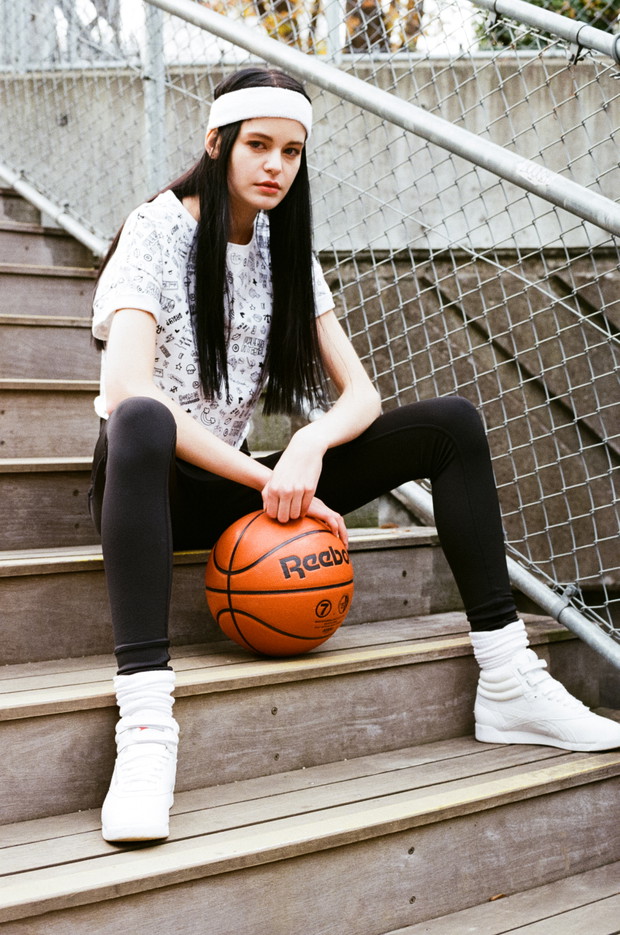 Local Heroes x Reebok - czarno-biały komplet