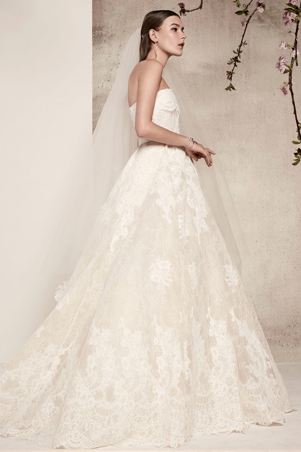 Suknia z kolekcji Elie Saab Bridal wiosna 2018
