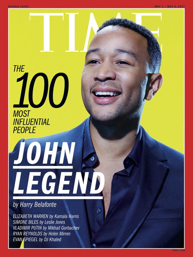 Time 100: najbardziej wpływowe osoby w 2017 roku. John Legend