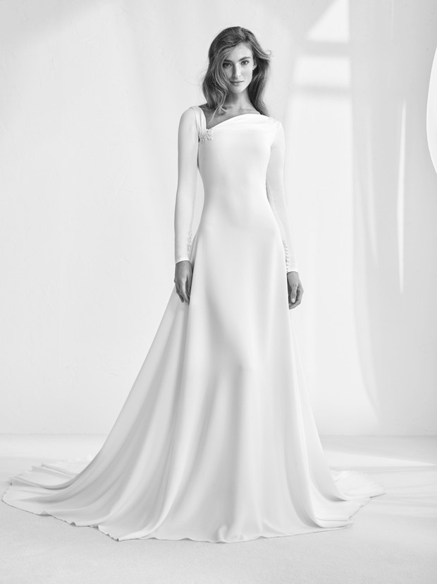 Kolekcja ślubna Pronovias 2018 - model Raigal