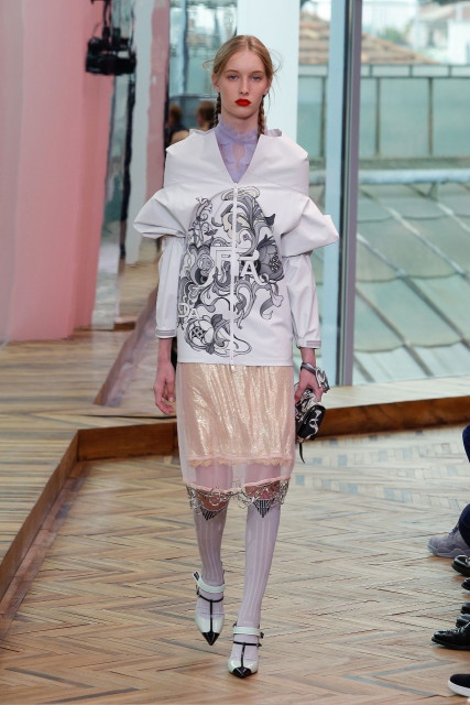 Koszula ze wzorem Prada Resort 2018