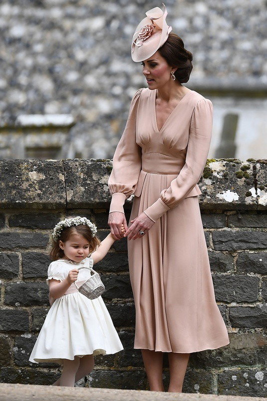 Księżna Catherine i księżniczka Charlotte