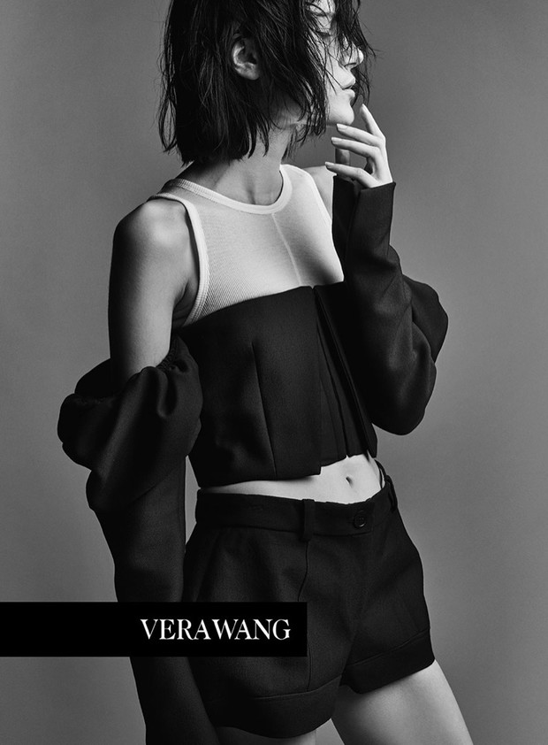 Top typu carmen Vera Wang wiosna-lato 2017