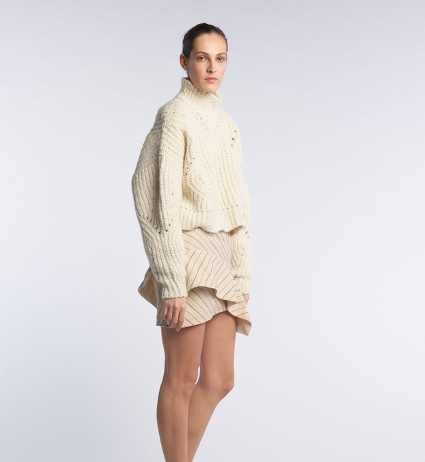 Wełniany sweter Isabel Marant Pre-Fall 2017