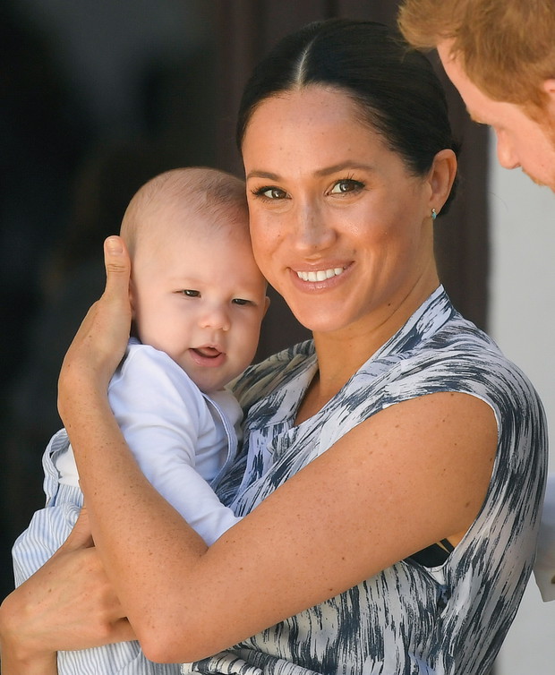 Archie Mountbatten-Windsor i Meghan Markle, 2019 rok.