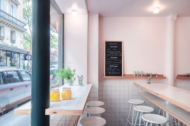 Bar YAFO w kolorze millennial pink, fot. mat. prasowe