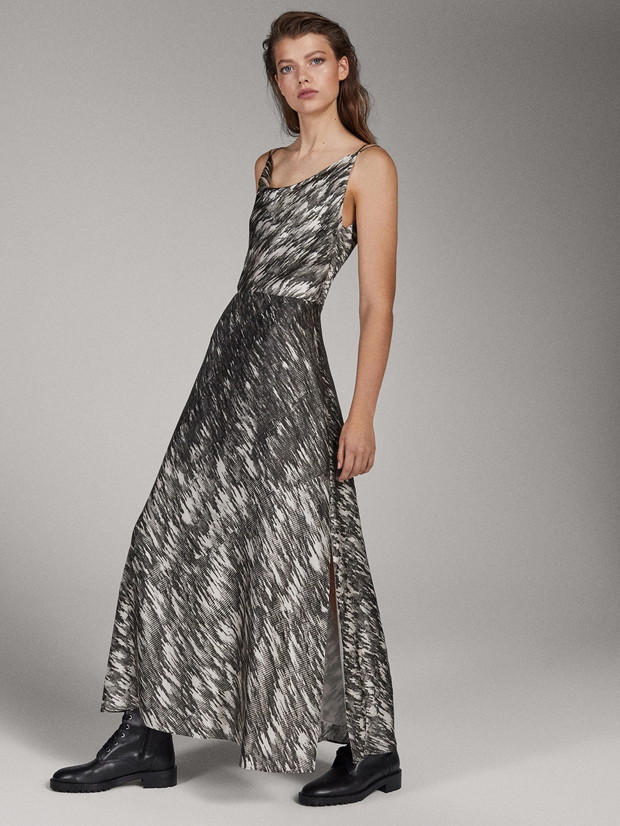 Długa sukienka, Massimo Dutti