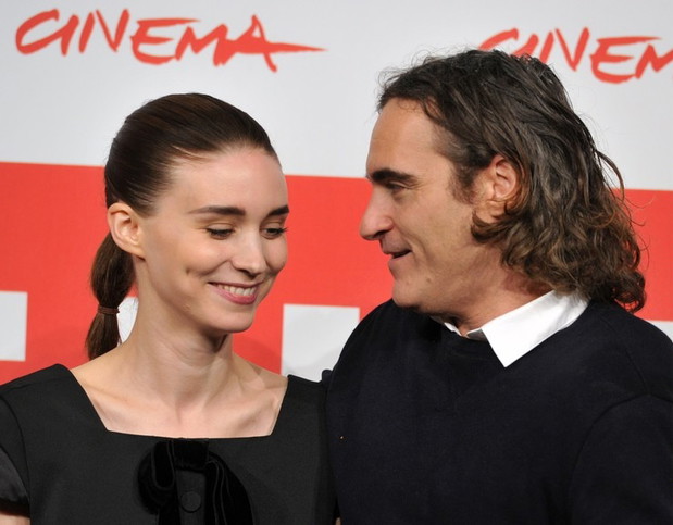 Joaquin Phoenix i Rooney Mara na Festiwalu Filmowym w Rzymie, 2013 rok