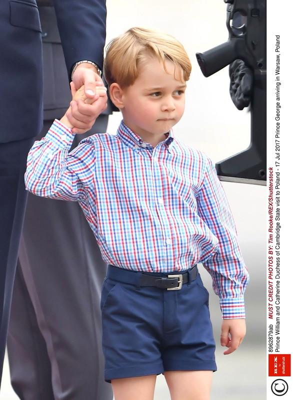 Charlotte i George w Polsce. Księżna Kate i Książę William do Warszawy przylecieli z dziećmi