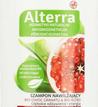 Wegańskie kosmetyki: szampon nawilżający Alterra