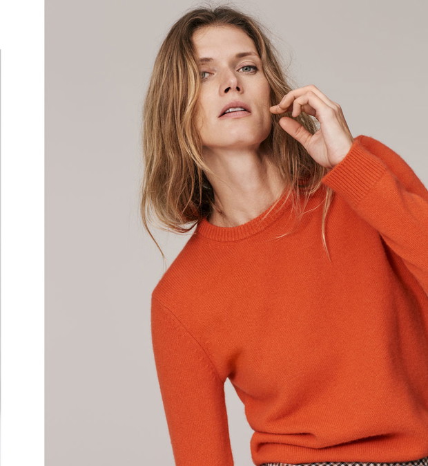 Małgosia Bela w lookbooku Zara Timeless