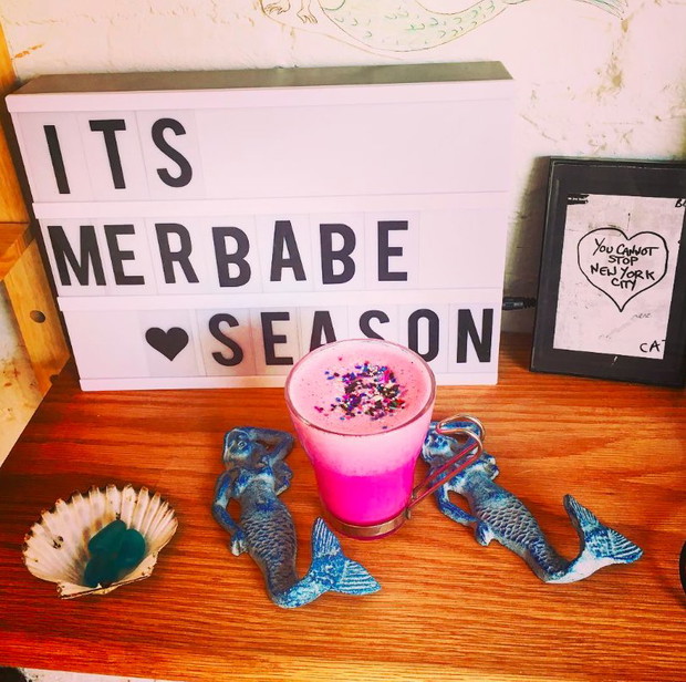 Mermaid latte - podbija Nowy Jork
