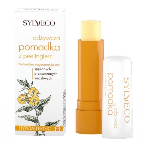Najlepsze kosmetyki z apteki: pomadka ochronna z peelingiem Sylveco