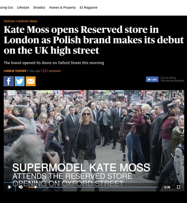 Reserved w Londynie: reakcje brytyjskiej prasy