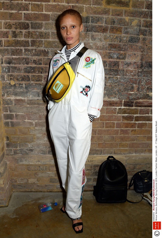 Adwoa Aboah, gwiazdy na London Fashion Week wiosna-lato 2018