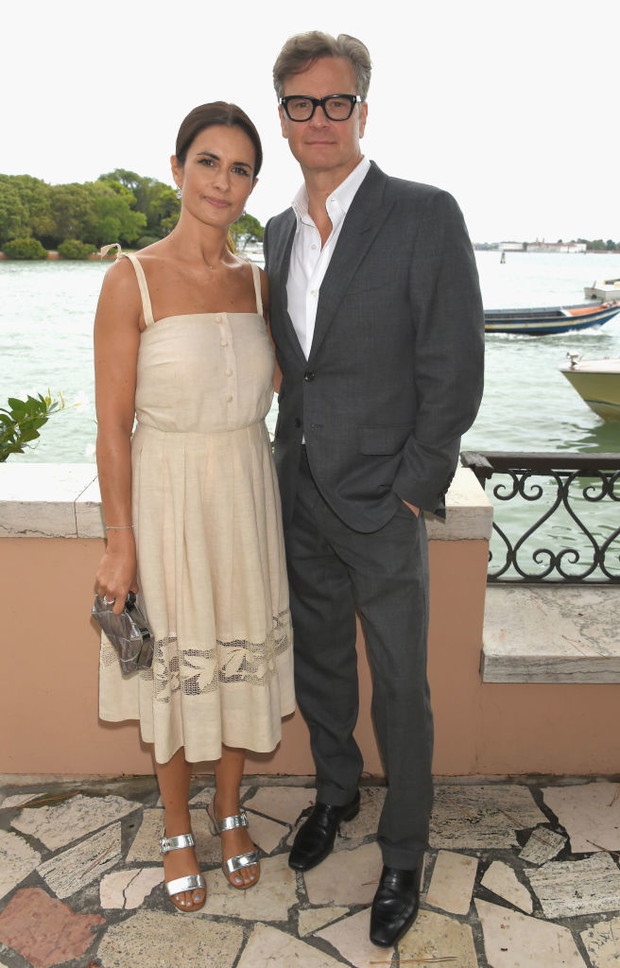 Colin Firth i Livia Giuggioli