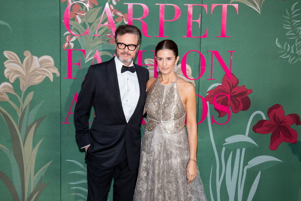 Colin Firth i Livia Giuggioli